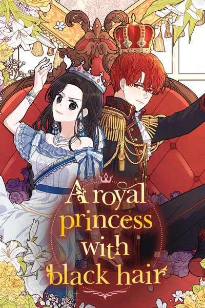 A Royal Princess With Black Hair